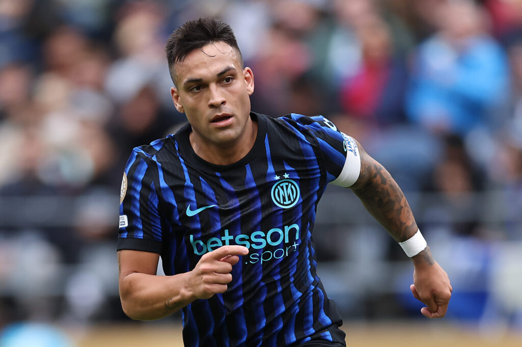 Fokus Pemain Lautaro Martínez Inter Milan