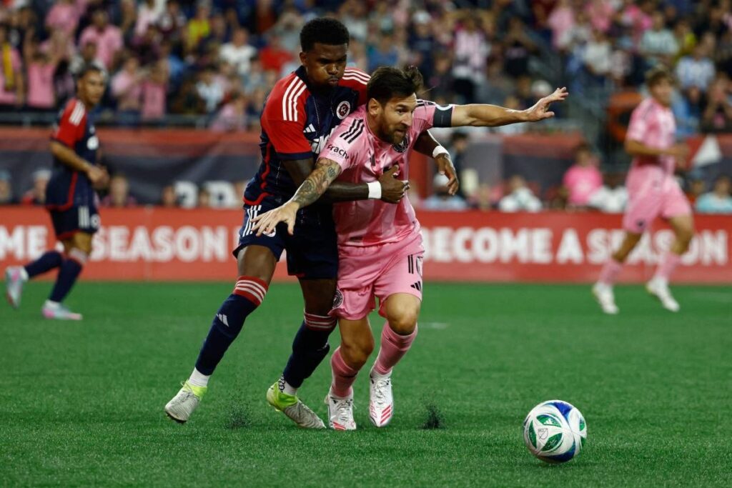 Inter Miami vs New England Revolution Messi